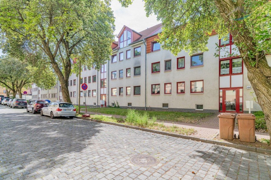 Aussenansicht Etagenwohnung Aschersleben