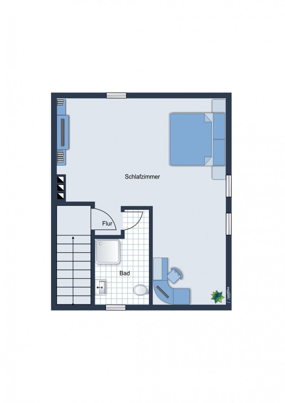 Dachgeschoss Reihenendhaus Neum�nster / Eichhof