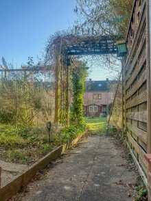 Garten ### gepflegtes, muckeliges, kleines Reihenhaus in ruhiger Lage  zu vermieten ###