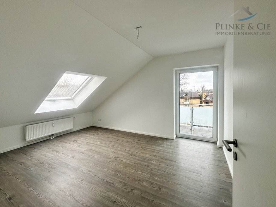 Schlafzimmer Dachgeschosswohnung Timmendorfer Strand