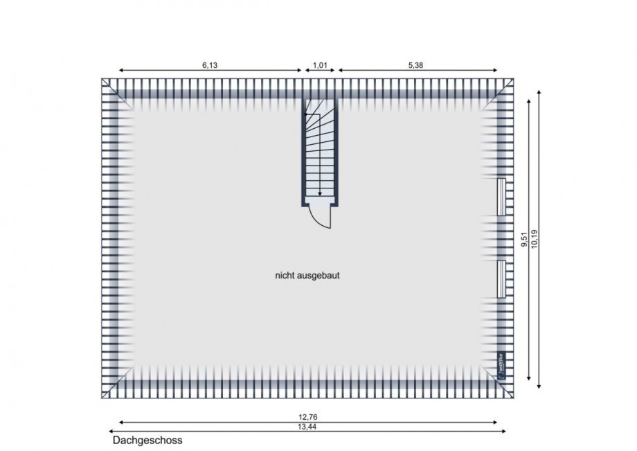Grundriss DG Einfamilienhaus Wittingen / Boitzenhagen