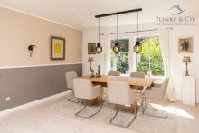 Essbereich +++ ein St�ck Skandinavien in der Probstei +++ schmuckes und modernes Landhaus in wundervoller Lage