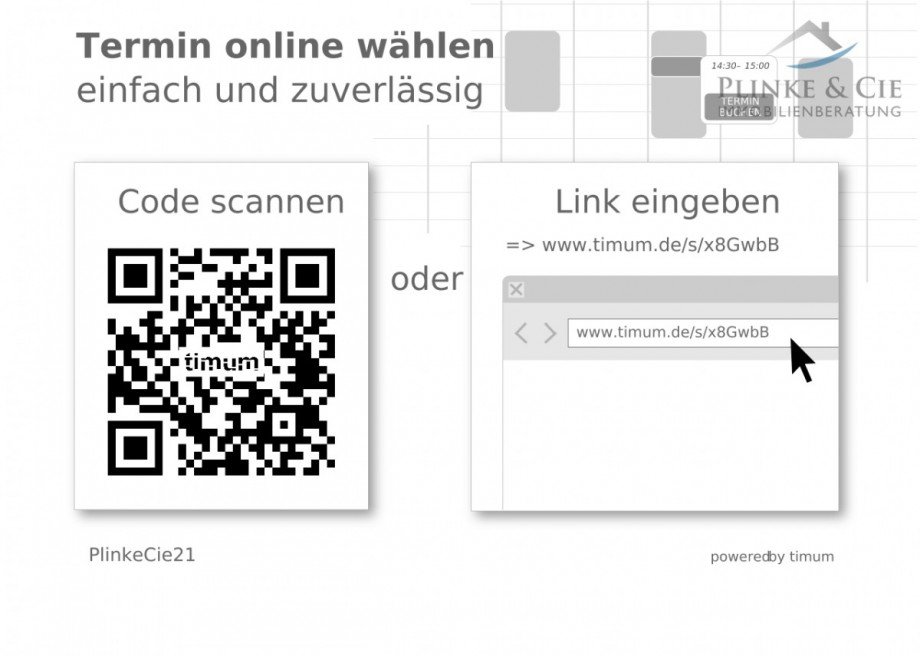 Terminbuchung Etagenwohnung Schwentinental