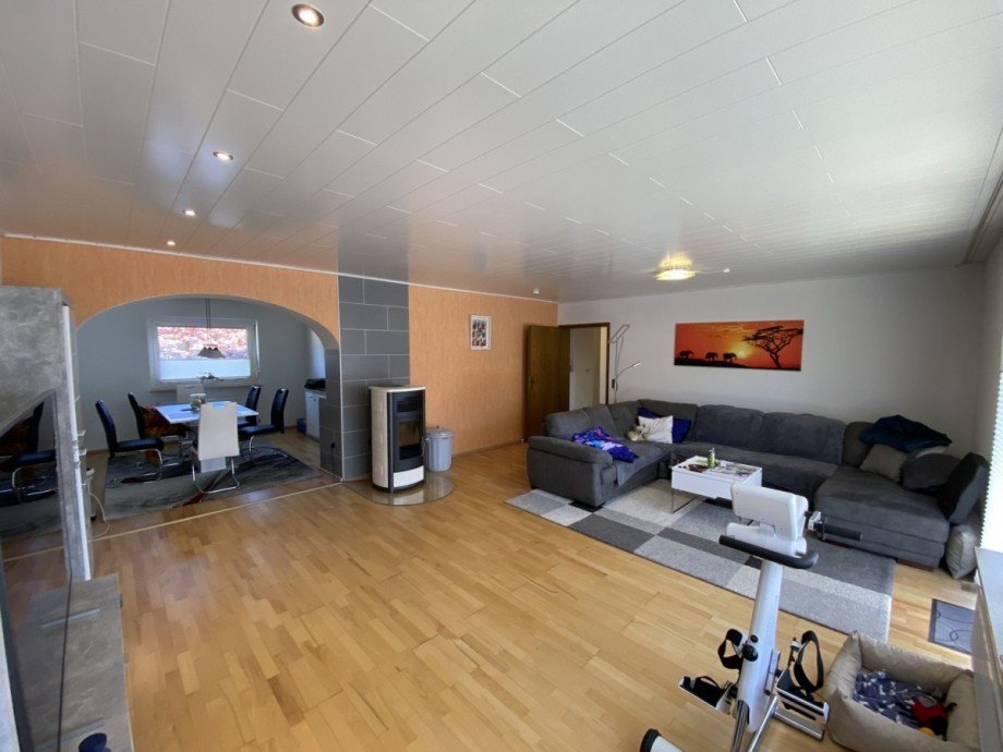Wohnzimmer EG Einfamilienhaus Wankendorf