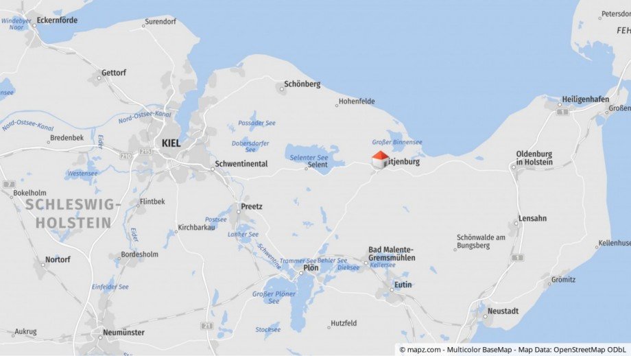 Lageplan 2 Einfamilienhaus L�tjenburg