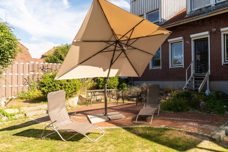 Garten Erdgeschosswohnung Rumohr