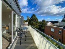 Balkon Studio Strand in Rufn�he || ruhig und ger�umig wohnen oberhalb vom Park�||�3- Zimmer Studio-Wohnung