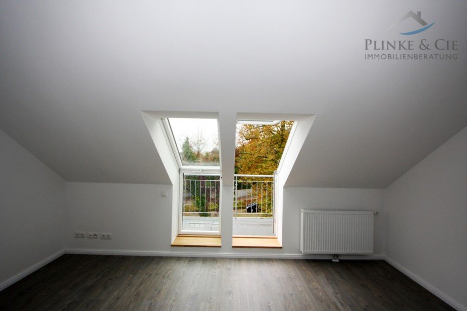 Schlafzimmer Dachgeschosswohnung Timmendorfer Strand