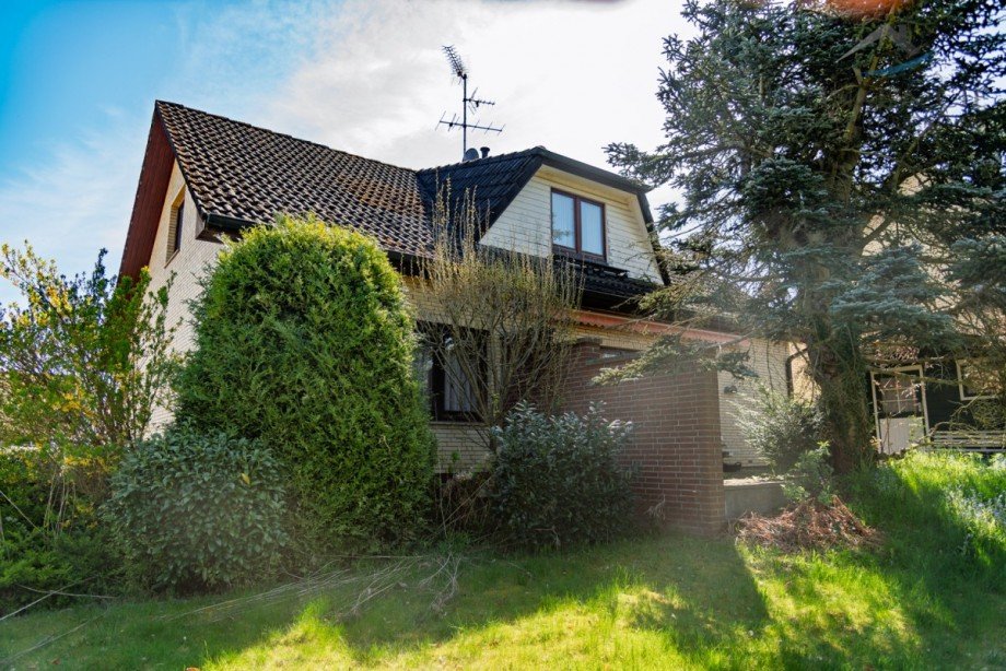 R�ckseite Einfamilienhaus Itzstedt