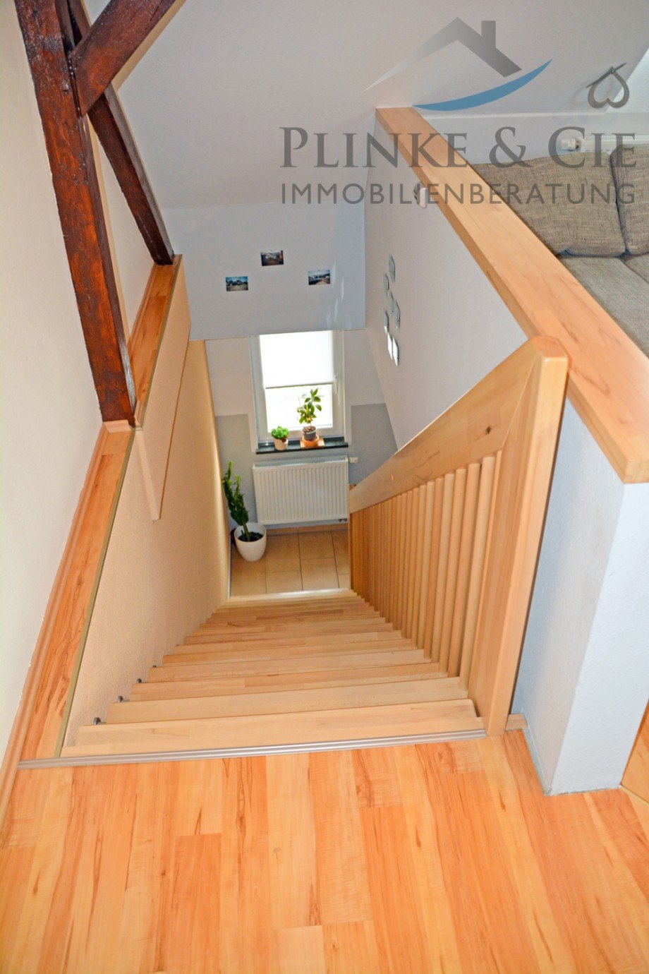 Treppe Maisonette Mehrfamilienhaus Weimar
