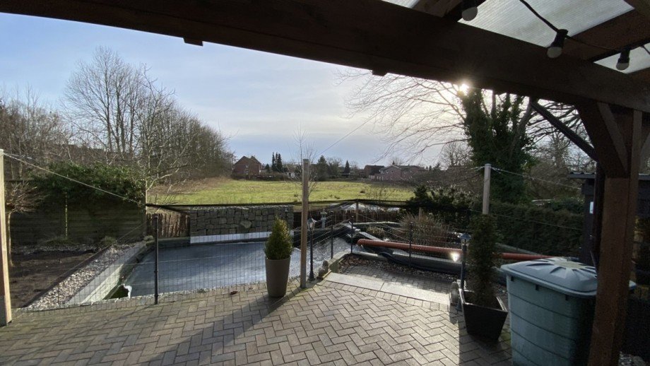 Terrassenblick Einfamilienhaus Wiemersdorf