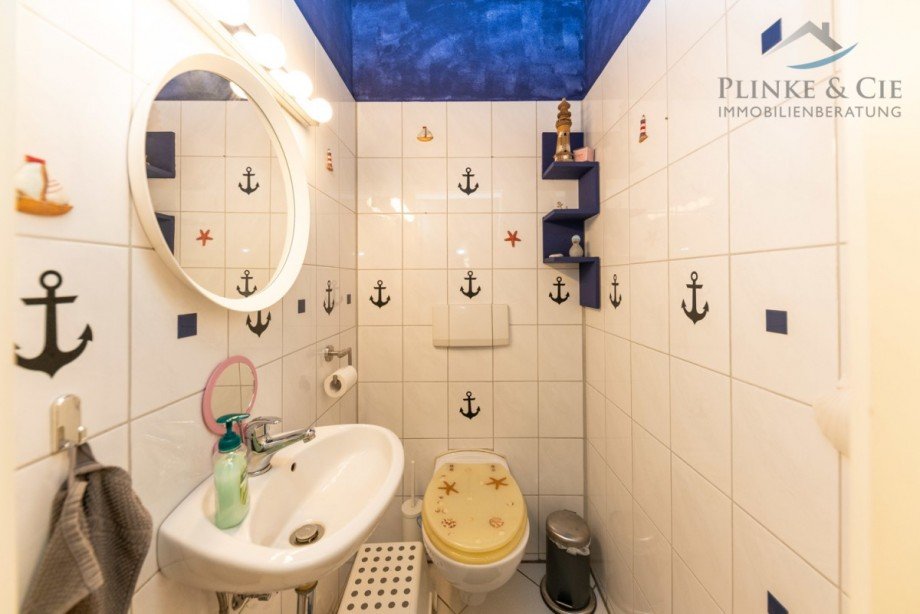 G�ste-WC Erdgeschosswohnung Rumohr