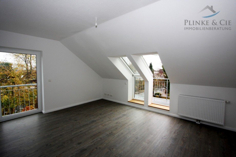 Wohnzimmer Dachgeschosswohnung Timmendorfer Strand