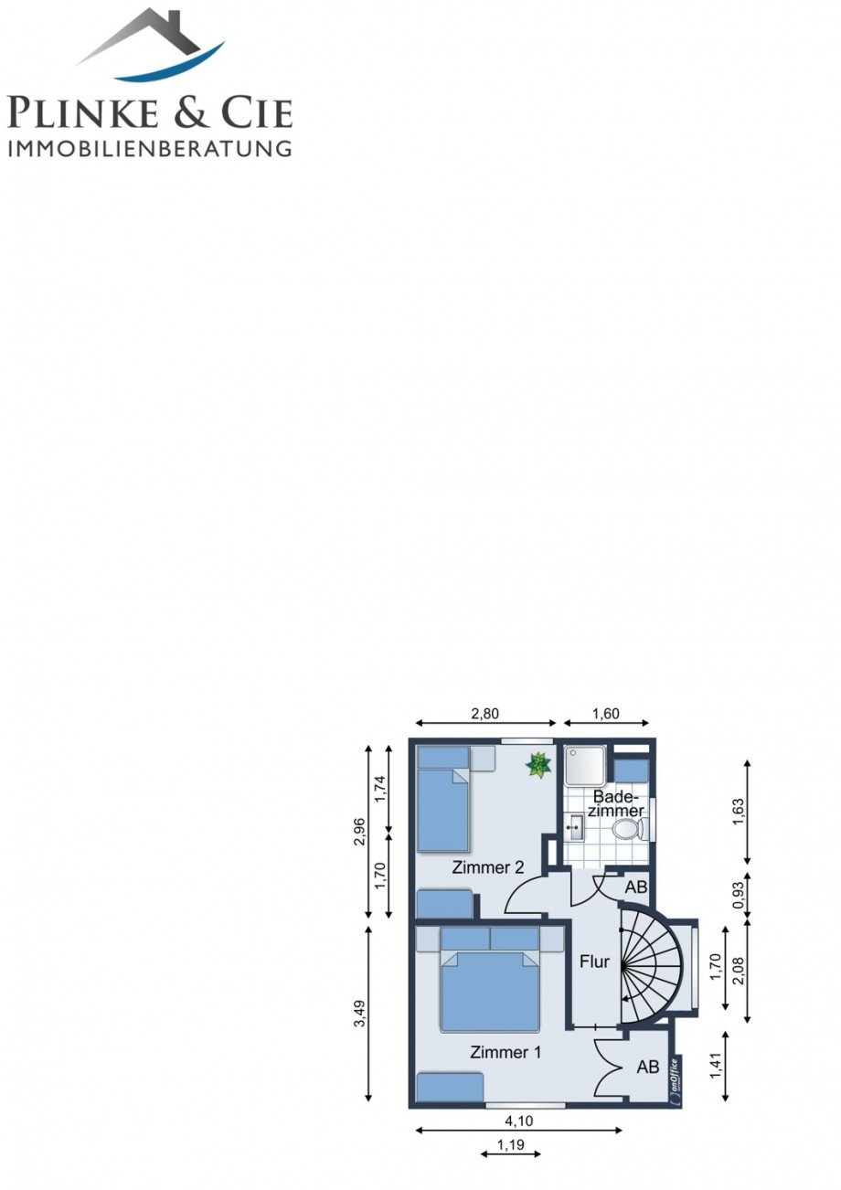 Grundriss OG Einfamilienhaus Laboe