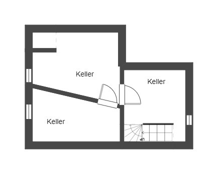 Kellergeschoss Einfamilienhaus Stolpe