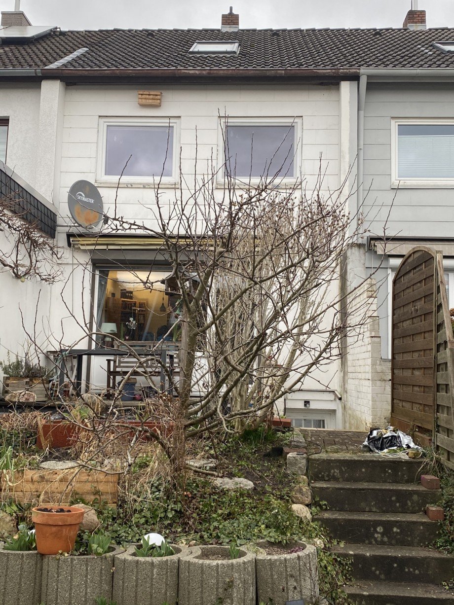 R�ckseite Reihenmittelhaus Schwentinental