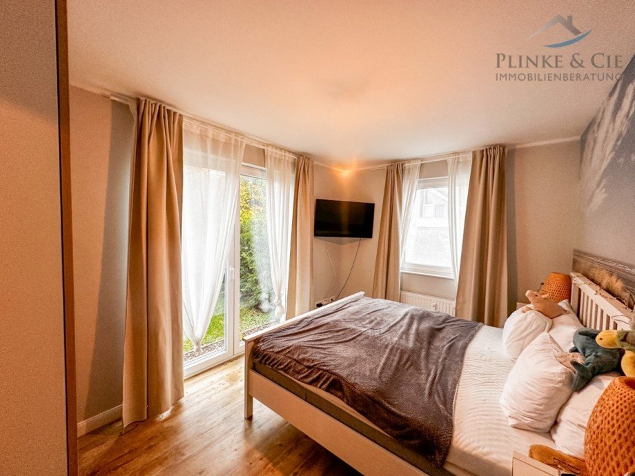 Schlafzimmer Erdgeschosswohnung Timmendorfer Strand