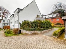 Aussenansicht mit Terrassenzugang +++ Tdf.Std- Oberhalb vom Kurpark- ruhige &  kleine 2-Zimmer Terrassenwohnung +++
