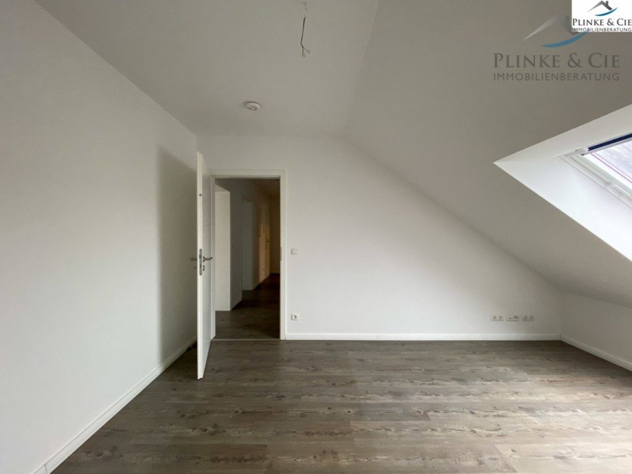 Schlafzimmer Dachgeschosswohnung Timmendorfer Strand