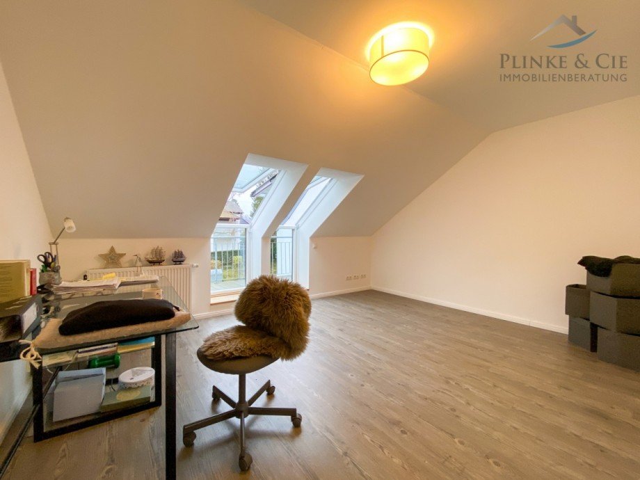 Wohnzimmer Dachgeschosswohnung Timmendorfer Strand