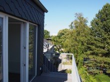 Balkon Studio- Wohnung || oberhalb vom Kurpark ||�Strand in Rufweite || eine Wohnung f�r Genie�er