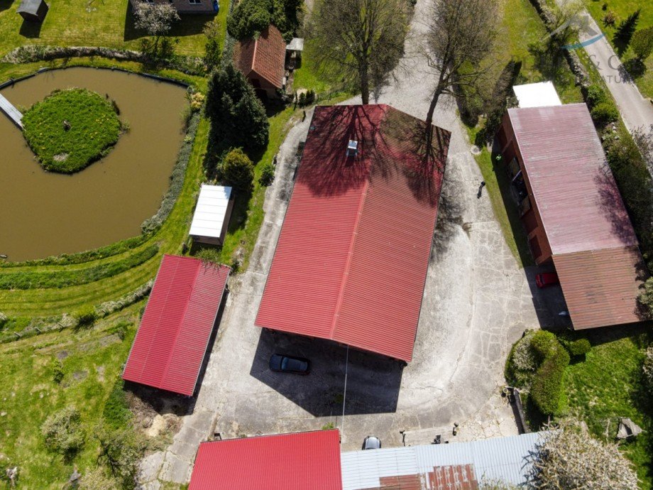 Draufsicht Luftbild Resthof Offendorf
