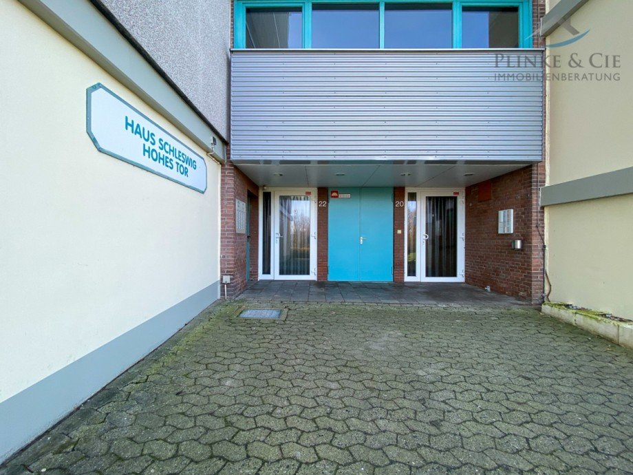Eingang zur Wohnanlage Etagenwohnung Sch�nberg (Holstein) / Holm