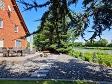 Terrasse Kanallage ++PERLE IM SCHAUMBURGER LAND++ leben am Kanal im gepflegten Resthof ||�gr. Grundst�ck & Scheune