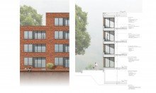 Schnitt by BSP Architekten Bautr�ger aufgepasst ||�78 ETW warten auf Errichtung ||�Nachverdichtung im Kieler Norden