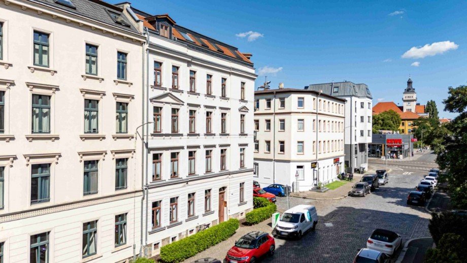 Hausansicht Erdgeschosswohnung Leipzig / Gohlis