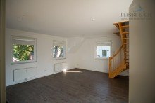 Aufgang Studio Studio- Wohnung || oberhalb vom Kurpark ||�Strand in Rufweite || eine Wohnung f�r Genie�er