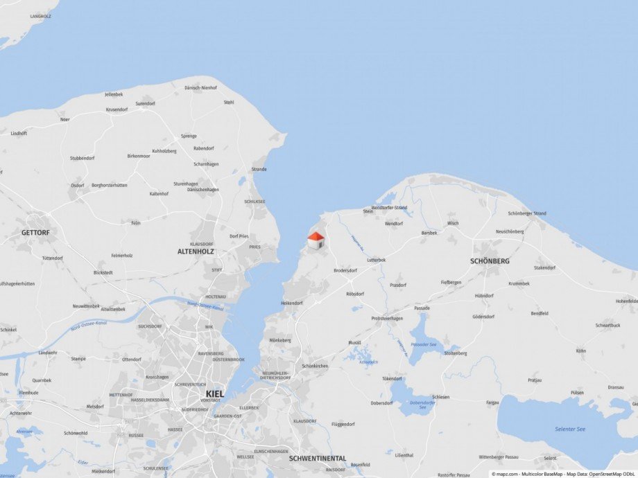 Makrolage Einfamilienhaus Laboe