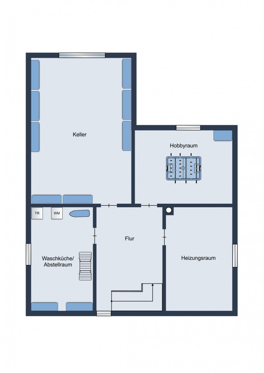 Grundriss Keller Einfamilienhaus Wiemersdorf