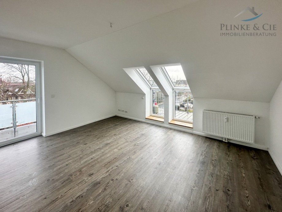 Wohnzimmer Dachgeschosswohnung Timmendorfer Strand