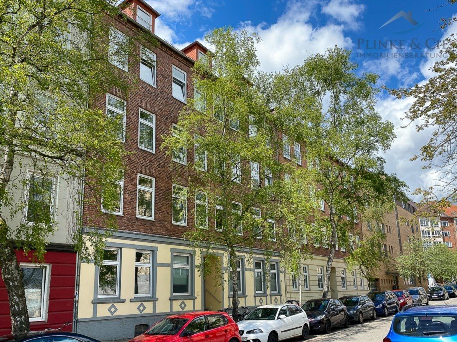 Au�enansicht Etagenwohnung Kiel / Bl�cherplatz