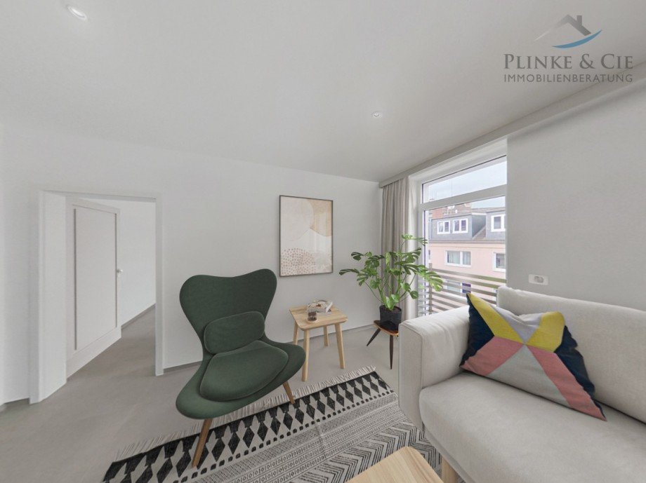 Wohnzimmer (Bsp) Mehrfamilienhaus K�ln