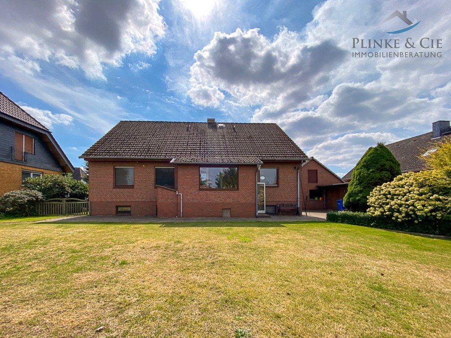 R�ckansicht Einfamilienhaus Wittingen / Boitzenhagen