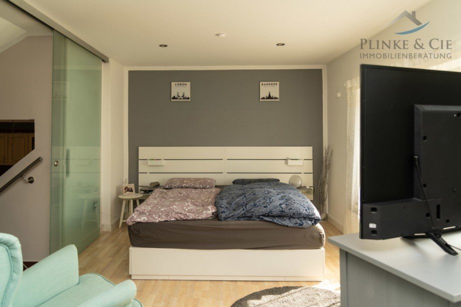 Schlafzimmer Erdgeschosswohnung Rumohr