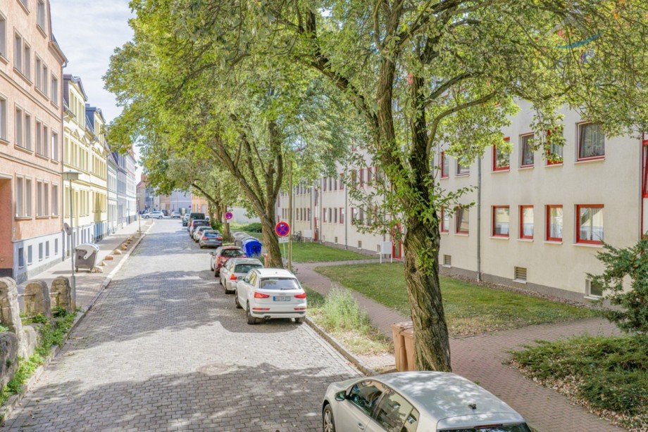 Stra�enseite Etagenwohnung Aschersleben