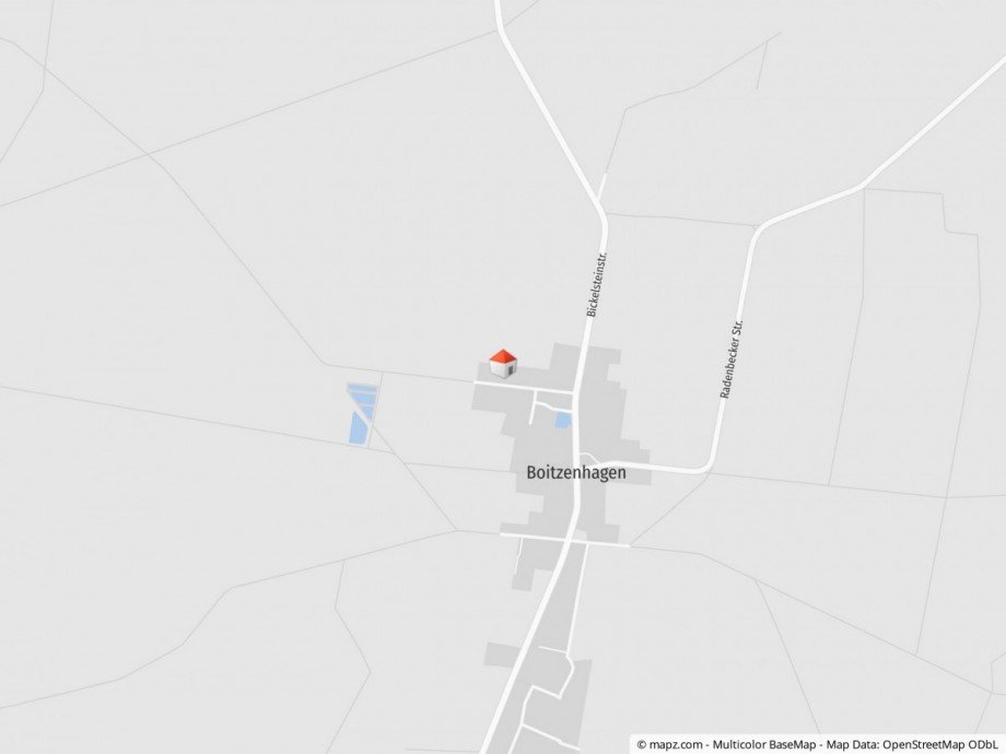 Lageplan Einfamilienhaus Wittingen / Boitzenhagen