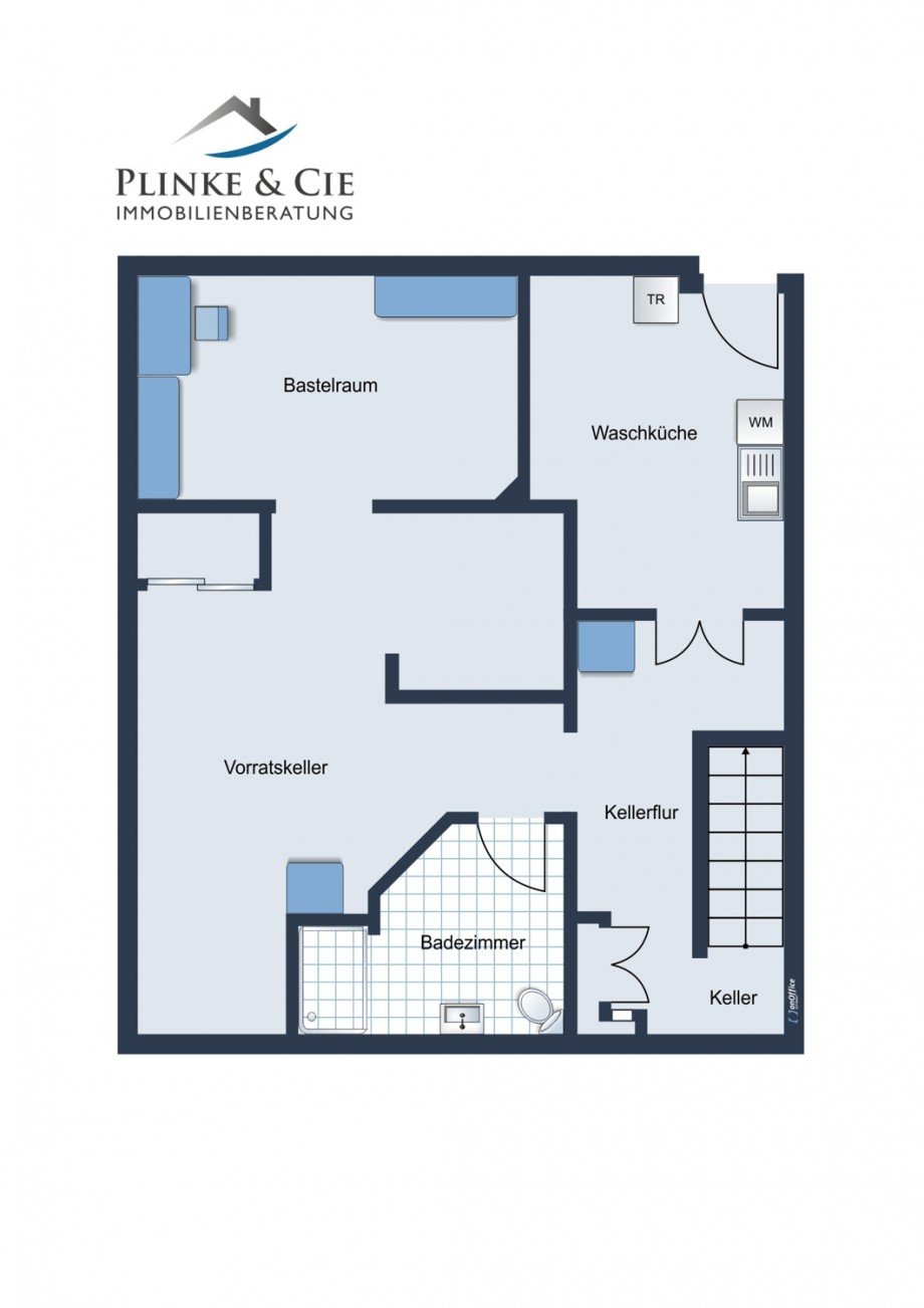 Kellergeschoss Reihenmittelhaus Pinneberg