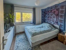 Schlafzimmer ### gepflegtes, muckeliges, kleines Reihenhaus in ruhiger Lage  zu vermieten ###
