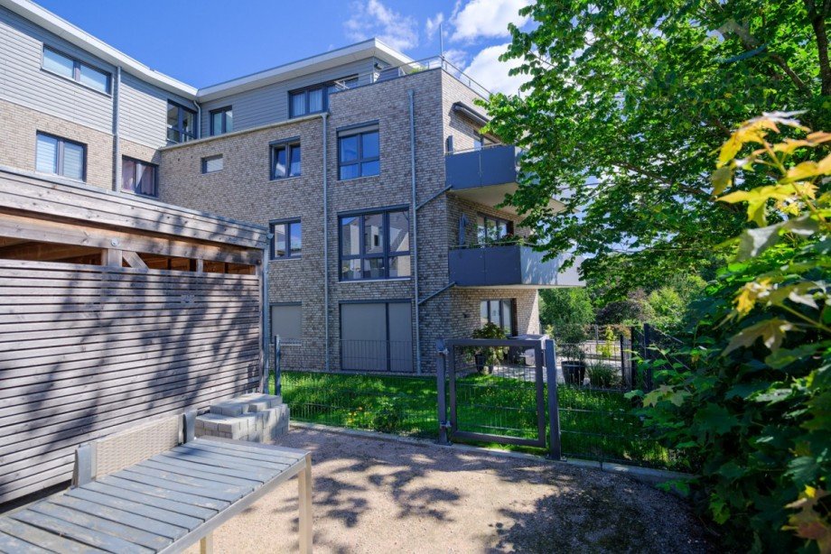 R�ckseitige Ansicht Etagenwohnung Bad Segeberg