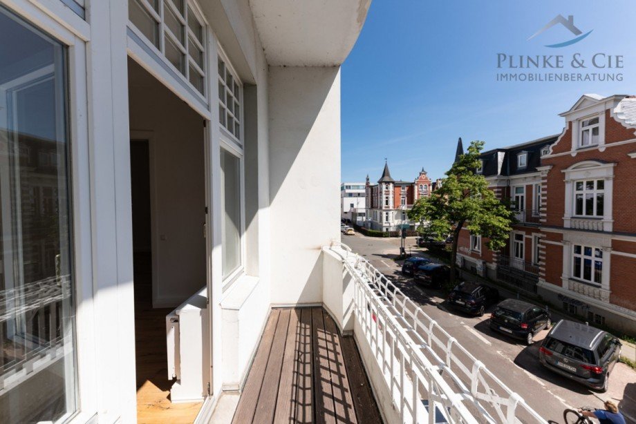 Balkon Whg. 1. OG Mehrfamilienhaus Schwerin