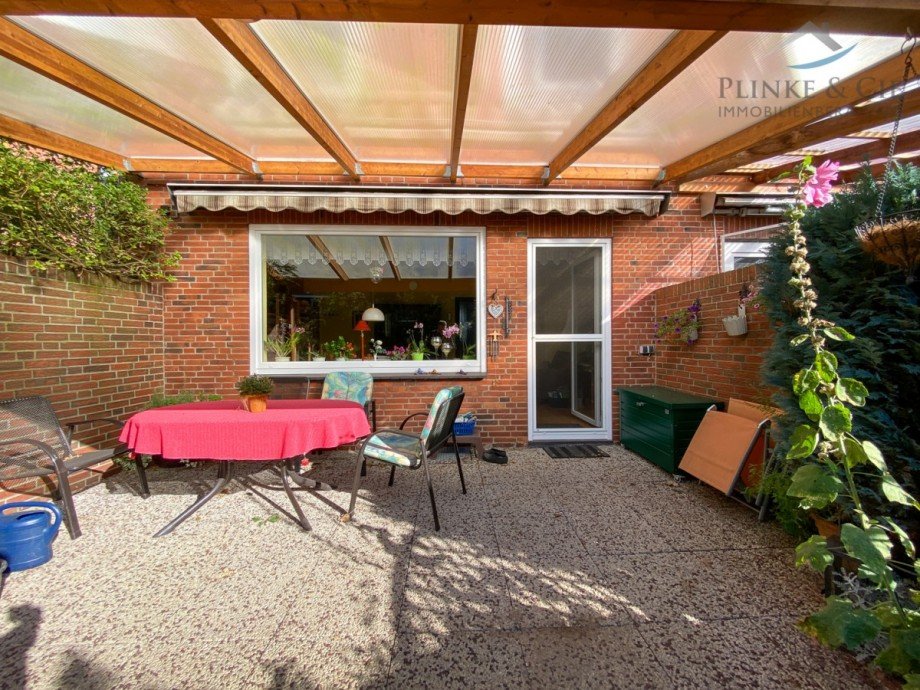 Terrasse Reihenendhaus Neum�nster / Eichhof