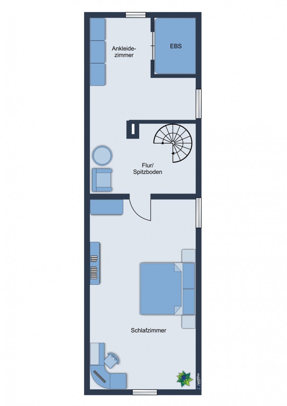 Spitzboden ausgebaut Einfamilienhaus Stoltenberg
