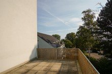 Dachterrasse Studio- Wohnung || oberhalb vom Kurpark ||�Strand in Rufweite || eine Wohnung f�r Genie�er