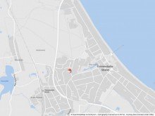 Lageausschnitt Studio- Wohnung || oberhalb vom Kurpark ||�Strand in Rufweite || eine Wohnung f�r Genie�er