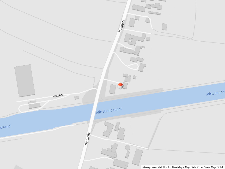 Geolyzer Kartenausschnitt Einfamilienhaus Pollhagen