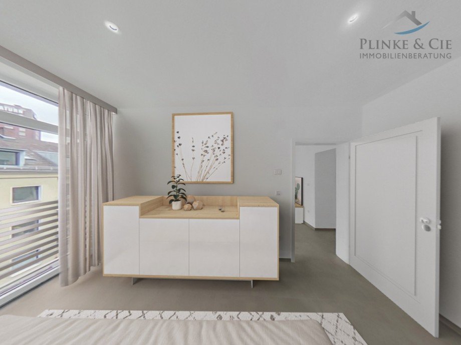 Schlafzimmer (Bsp) Mehrfamilienhaus K�ln